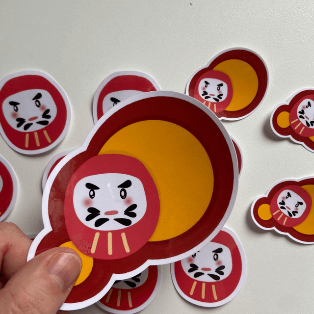 STICKER DARUMA