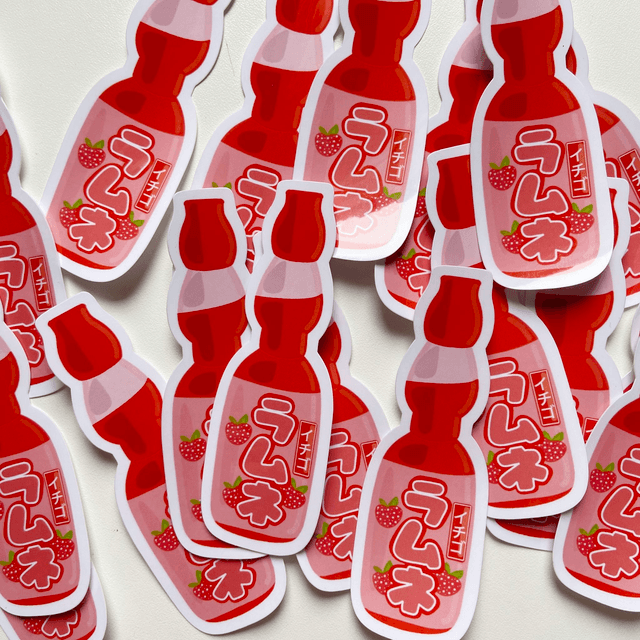 STICKER BOUTEILLE RAMUNE