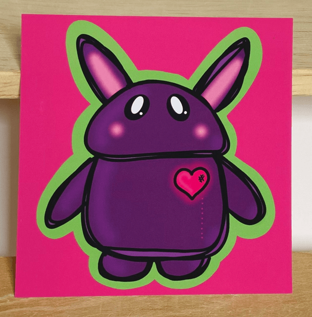 LAPIN MAUVE CYBER PUNK 