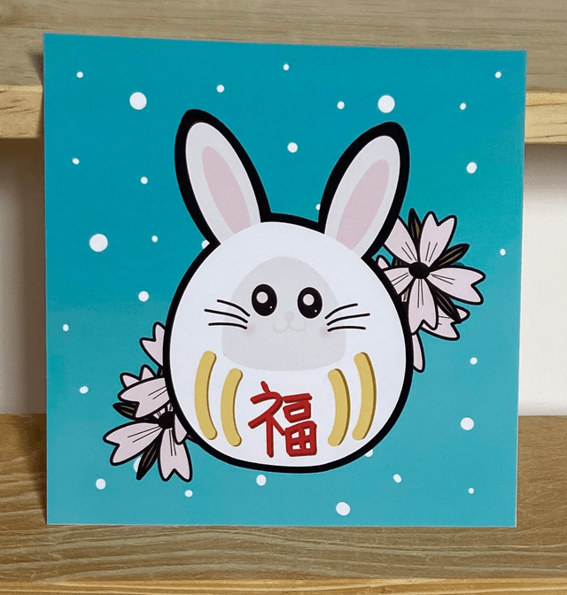DARUMA FUKU BLANC