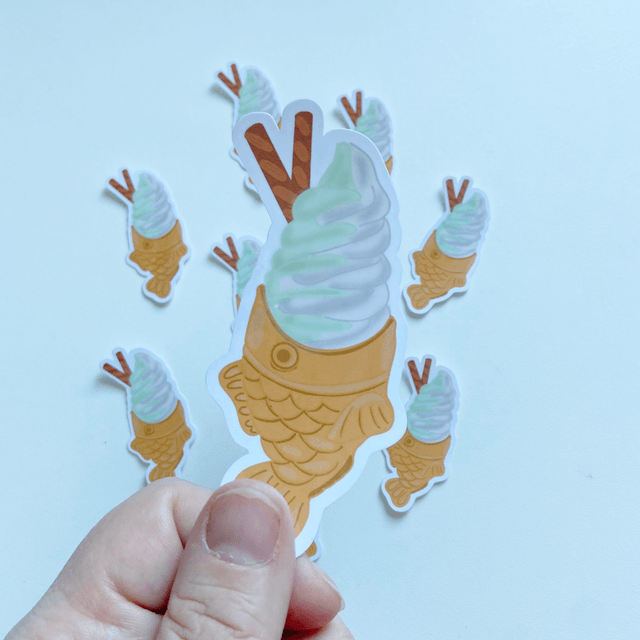 STICKER GOURMANDISE JAPONAISE