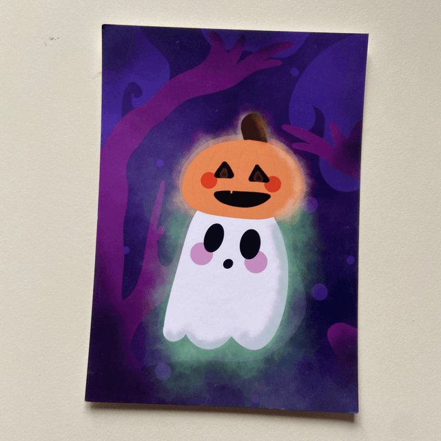 HALLOWEEN : FANTÖME CITROUILLE