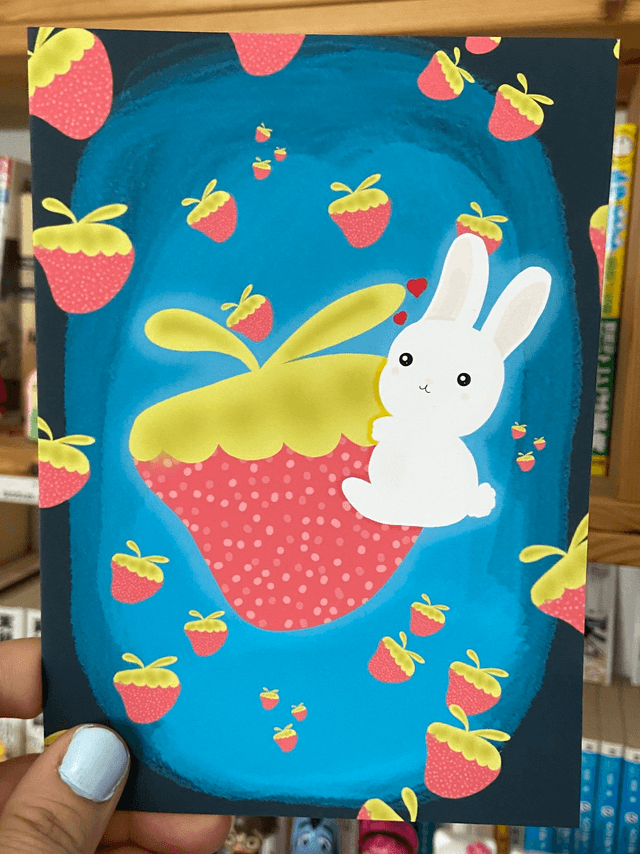 LAPIN AUX PAYS DES FRAISES