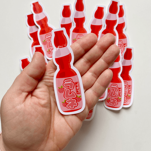 STICKER BOUTEILLE RAMUNE