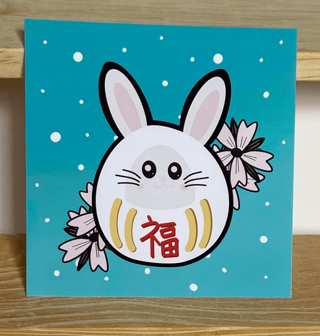 DARUMA FUKU BLANC